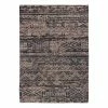 Louis De Poortere Kurzflorteppich Kilim Black Rabat - Baumwolle - 170 x 240 cm