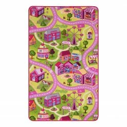 Andiamo Spielteppich Sweet Village II - Polyester - Pink