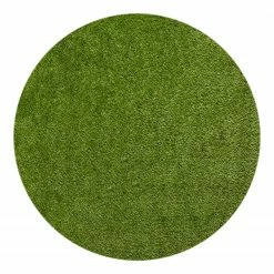 Barbara becker home passion Teppich Miami Style - Kunstfaser - Grün - Durchmesser: 80 cm