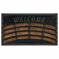 Astra Fußmatte Rimini Welcome - Gummi / Kokos - Natur