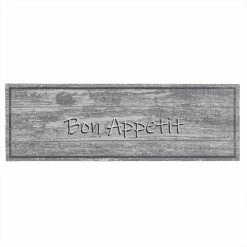 Astra Küchenläufer Miabella Bon Appetit - Kunstfaser - Grau