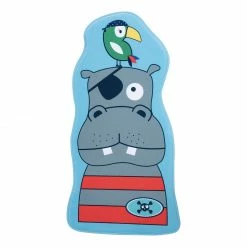 Obsession Kinderteppich My Mila Kids Hippo - Polyester - Blau