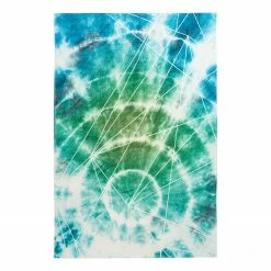 Obsession Kurzflorteppich My Batik - Polyester - Meeresgrün - 120 x 170 cm