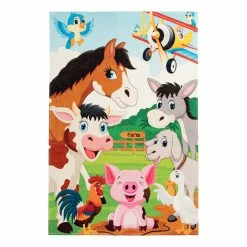 Obsession Kinderteppich My Juno Farm - Polyester - Mehrfarbig - 160 x 230 cm