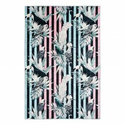 Obsession Kurzflorteppich Exotic II - Chenille - Mehrfarbig - 120 x 170 cm