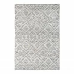 Sehrazat In- & Outdoorteppich Road 3410 - Kunstfaser - Grau - 80 x 150 cm