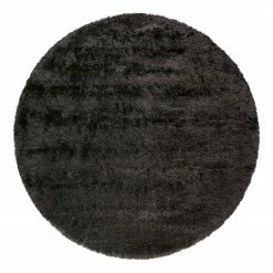 Esprit Home Hochflorteppich City Glam I - Polyester - Anthrazit