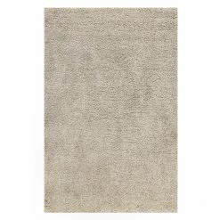 Esprit Home Hochflorteppich Live Nature II - Kunstfaser - Sandgrau - 200 x 290 cm