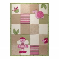 Esprit Home Kinderteppich Bee - Kunstfaser - Beige