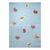 Esprit Home Kinderteppich Birdie - Kunstfaser - Blau - 120 x 180 cm