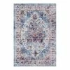 Nouristan Teppich Tabriz Dewana - Baumwolle / Polyester Chenille - Brilliant Blau - 160 x 230 cm