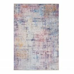 Nouristan Teppich Contemporary Pastel - Baumwolle / Polyester Chenille - Pastel / Mehrfarbig - 120 x 170 cm