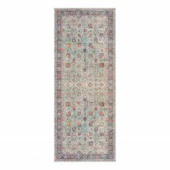 ELLE DECORATION Läufer Mahal I - Webstoff - Jade