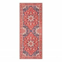 ELLE DECORATION Läufer Täbriz I - Webstoff - Orientrot