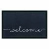 Hanse Home Fußmatte Cozy Welcome - Polyamid - Anthrazit / Creme