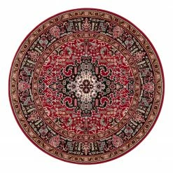 Nouristan Kurzflorteppich Skazar Isfahan II - Polypropylen - Rot