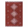 Mint Rugs Hochflorteppich Cassia - Polypropylen - Rostbraun - 160 x 230 cm