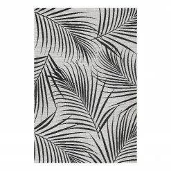 Top Square Teppich La Salle - Polypropylen - Creme / Schwarz - 160 x 230 cm