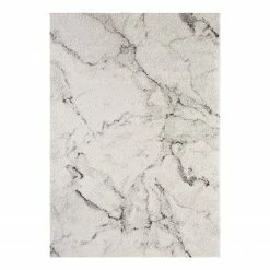 Mint Rugs Hochflorteppich Mayrin II - Polypropylen - Creme / Grau - 120 x 170 cm