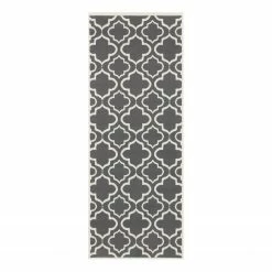 Top Square Läufer Rouillon - Polypropylen - Grau