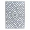 Tom Tailor Outdoorteppich Garden Pattern - Kunstfaser - Blau - 123 x 180 cm