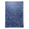 Tom Tailor Kurzflorteppich Shine - Viskose - Blau - 160 x 230 cm
