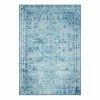 Top Square Kurzflorteppich Hordain - Polyester - Hellblau - 160 x 230 cm