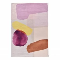 Tom Tailor Kurzflorteppich Shapes Three - Kunstfaser - Mehrfarbig - 160 x 230 cm