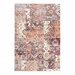 Arte Espina Kurzflorteppich Indiana 400 - Mischgewebe - Multi / Terra - 80 x 150 cm