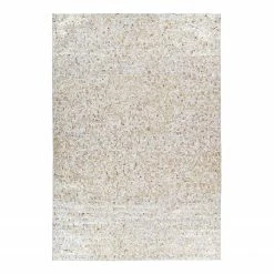 Arte Espina Kurzflorteppich Finish 100 - Leder - Gold - 200 x 290 cm