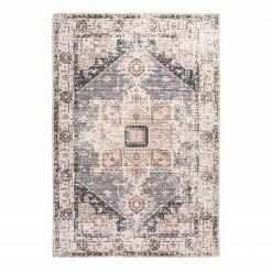 Arte Espina Kurzflorteppich Indiana 100 - Mischgewebe - Grau / Braun - 160 x 230 cm