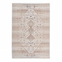 Arte Espina Kurzflorteppich Baroque 1100 - Kunstfaser - Beige - 80 x 150 cm