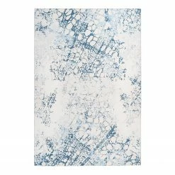 Arte Espina Kurzflorteppich Galaxy 700 - Kunstfaser - Creme / Blau - 170 x 240 cm