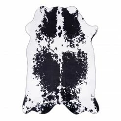 Kayoom Kunstfell Western 825 - Kunstfaser - Schwarz - 160 x 220 cm