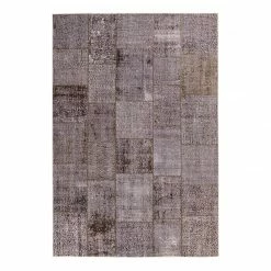 Kayoom Kurzflorteppich Piemont 925 - Kunstfaser - Anthrazit - 200 x 290 cm