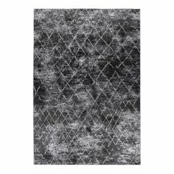 Kayoom Kurzflorteppich Sally 525 - Kunstfaser - Grau - 200 x 290 cm