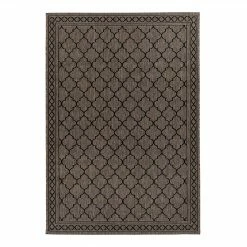 Arte Espina Kurzflorteppich Splash 300 - Kunstfaser - Grau - 200 x 290 cm