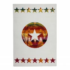 Kayoom Kurzflorteppich Hacienda I - Kunstfaser - Mehrfarbig