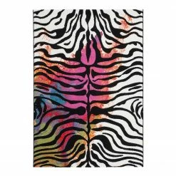 Kayoom Kurzflorteppich Guayama II - Kunstfaser - Mehrfarbig