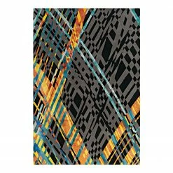 Kayoom Wollteppich Diamond - Mischgewebe - Mehrfarbig