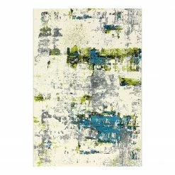 Kayoom Kurzflorteppich Move II - Kunstfaser - Mehrfarbig