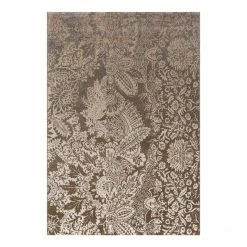 Kayoom Kurzflorteppich Move VI - Kunstfaser - Creme / Taupe