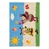 Kayoom Kinderteppich Joy Bumblebee - Acryl - Mehrfarbig