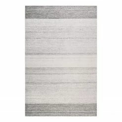 Esprit Home Kurzflorteppich Perry - Polyester - Grau - 130 x 190 cm