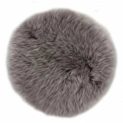 Luxor living Sitzkissen Schaffell II - Schaffell - Taupe