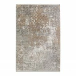 Schöner Wohnen Kollektion Kurzflorteppich Vision II - Mischgewebe - Beige - 133 x 190 cm