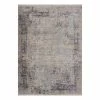 Astra Kurzflorteppich Mona IV - Mischgewebe - Anthrazit / Silber - 160 x 235 cm