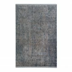 Astra Kurzflorteppich Ana IV - Kunstfaser - Blau - 133 x 190 cm