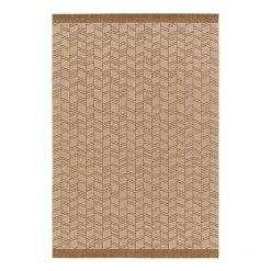 Top Square In-/Outdoorteppich Zelma - Kunstfaser - Beige / Braun