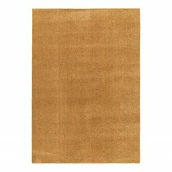 Top Square Kurzflorteppich Vita II - Kunstfaser - Gold - 200 x 290 cm